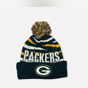 NFL Packers Beanie - Green, Yellow, and White